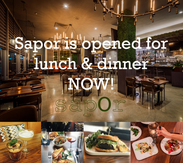 SAPOR: Grand Opening Free Coupon